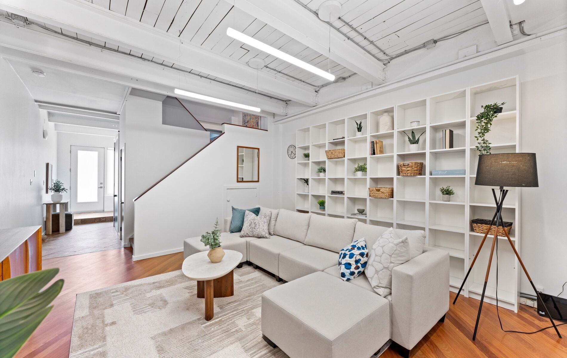 Living Room 289 - Historic Hard Loft, sold for $960K