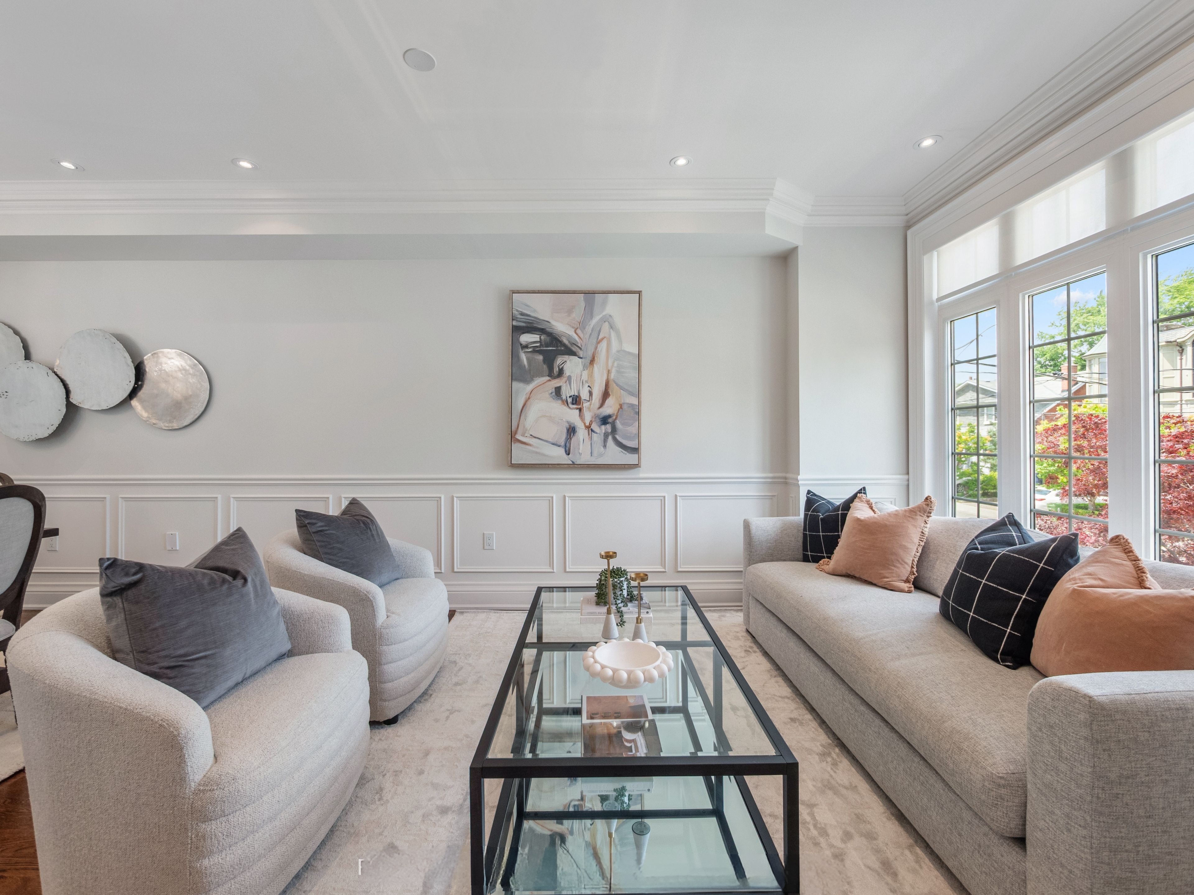 Living Room 115 - Detached Home in Lawrence Park, sold for $2.7M