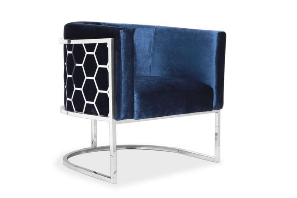 Honeycomb Accent Chair