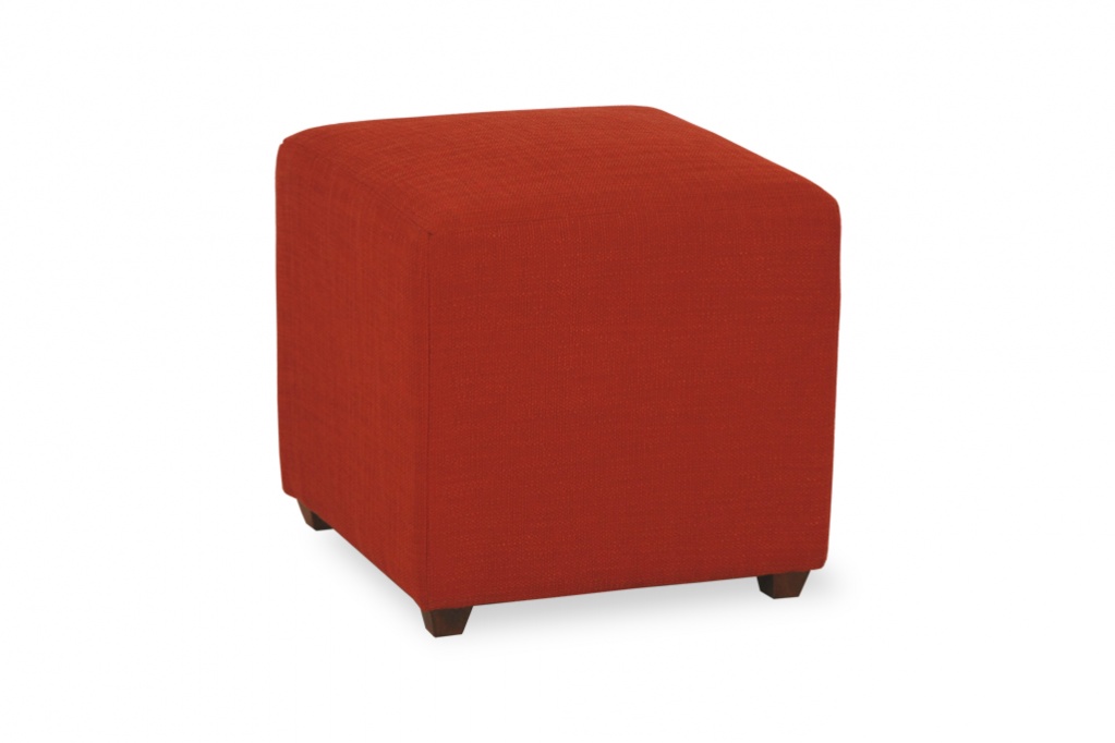 Ella Red Ottoman
