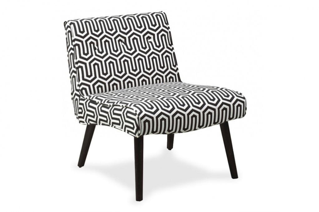 Geometric Accent Chair