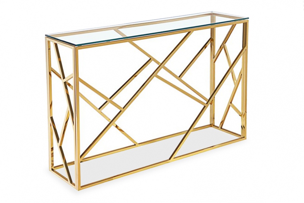 12x46 Gold Vivian Console